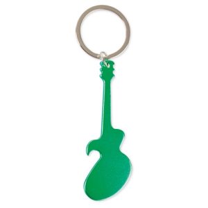LLAVERO ALUMINIO GUITARRA VERDE