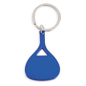LLAVERO ALUMINIO "PADEL" AZUL