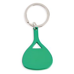 LLAVERO ALUMINIO "PADEL" VERDE