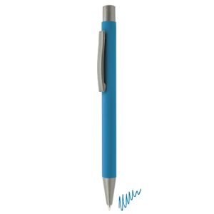 BOLIGRAFO METALICO MUNICH AZUL