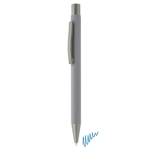 BOLIGRAFO METALICO MUNICH GRIS