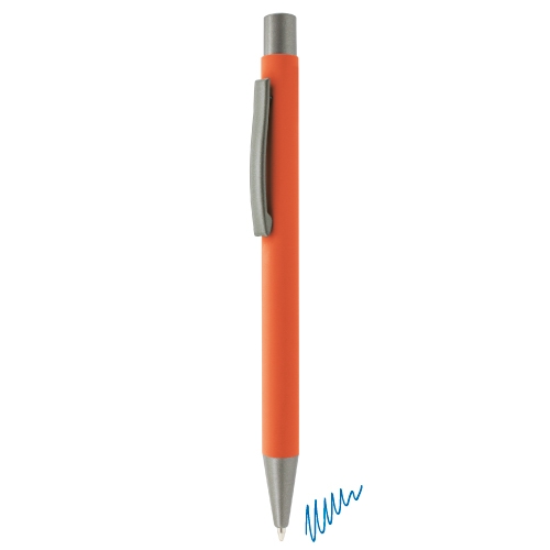 BOLIGRAFO METALICO MUNICH NARANJA