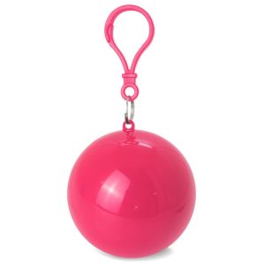 PONCHO LLUVIA PLEGABLE "CHUBI" FUCSIA