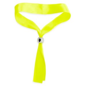 PULSERA BOLITA AJUSTABLE "METROPOL" AMARILLO