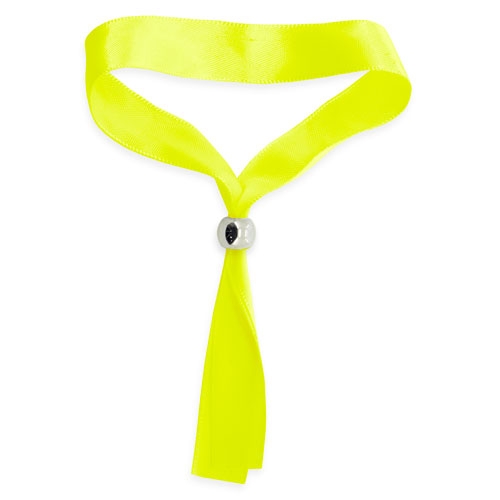 PULSERA BOLITA AJUSTABLE "METROPOL" AMARILLO