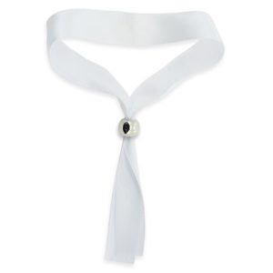 PULSERA BOLITA AJUSTABLE "METROPOL" BLANCO