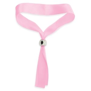PULSERA BOLITA AJUSTABLE "METROPOL" ROSA