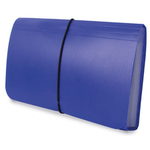 CARPETA CLASIFICADORA RECIBOS AZUL