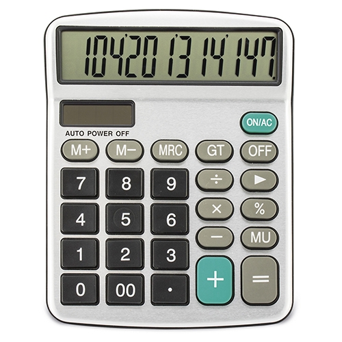 CALCULADORA PROFESIONAL "ZONIX" PLATA