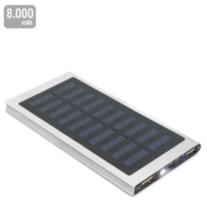 POWER BANK SOLAR "STRONG" GRIS
