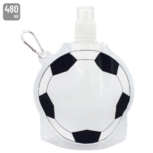 BIDON PLEGABLE FUTBOL