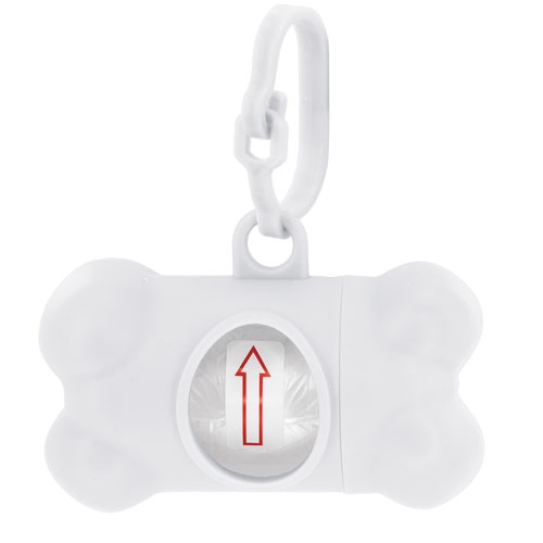 E-051-BL-500x500-1.jpg PORTABOLSAS FORMA HUESO "PERRETE" BLANCO