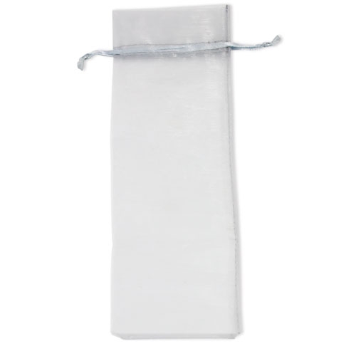 BOLSA REGALO ORGANZA PLATA