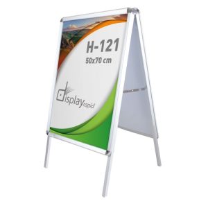 CABALLETE ALUMINIO 50x70 2 CARAS "XIRA"