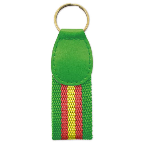 LL-010-VE-500x500-1.jpg LLAVERO MILAN BANDERA ESPAÑA "MILAN" VERDE