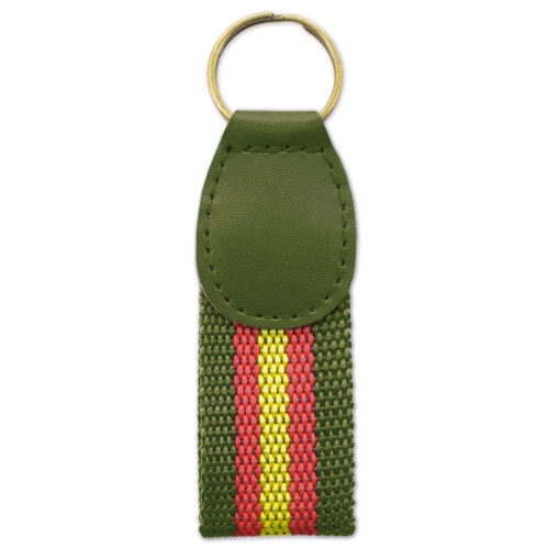 LLAVERO "MILAN" BANDERA ESPAÑA VERDE