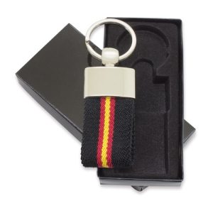 LLAVERO CINTURON BANDERA "DEREX" NEGRO