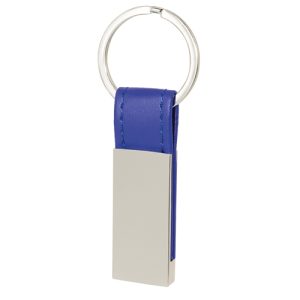 LLAVERO METALICO POLIPIEL "VINNY" AZUL