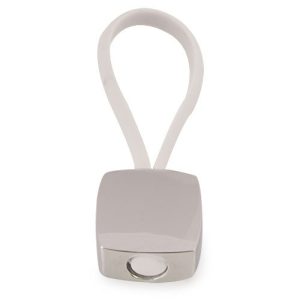 LLAVERO"NEW LOCK" RECTANGULAR BLANCO