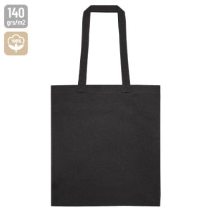 BOLSA DE ASA ALGODON "KELSO" NEGRO