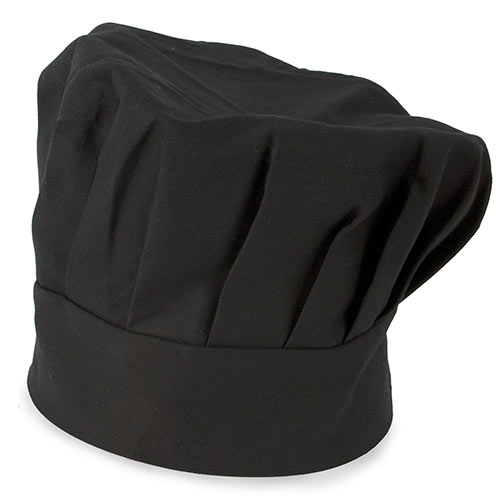 T-049-NE-500x500-1.jpg GORRO COCINERO NEGRO "RONCER"