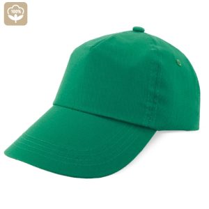 GORRA 100% ALGODÓN VELCRO "NAVIA" VERDE