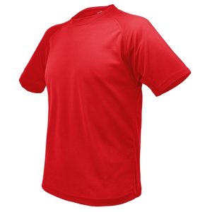 CAMISETA LIGHT D&F HOMBRE "LAYTON" ROJO M