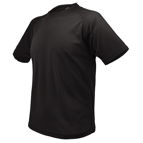 CAMISETA LIGHT D&F HOMBRE "LAYTON" NEGRO S