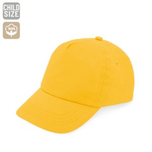 GORRA DE ALGODÓN NIÑO "SALAZ" AMARILLO