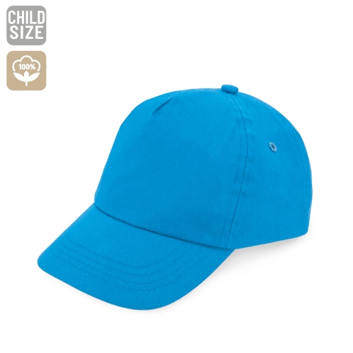 GORRA DE ALGODÓN NIÑO "SALAZ" AZUL