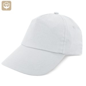 GORRA ALGODÓN PEINADO PREMIUM "NARÓN" BLANCO