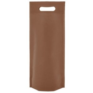 BOLSA NON WOVEN BOTELLA "PAYTON" MARRÓN