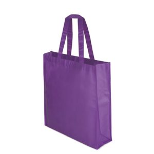 BOLSA NON WOVEN LAMINADO MATE "FERN" LILA