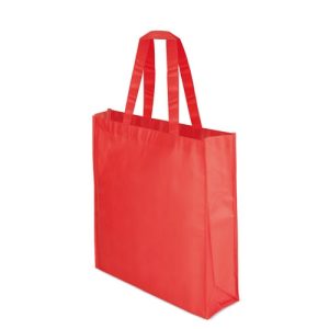 BOLSA NON WOVEN LAMINADO MATE "FERN" ROJO