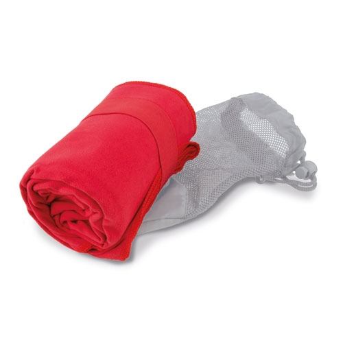 TOALLA MICROFIBRA "CAMPOAMOR" ROJO