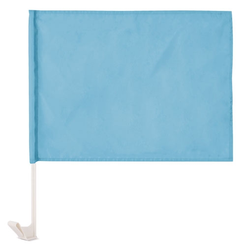 BANDERA COCHE "DIVAR" CELESTE