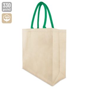 BOLSA DE ALGODON "CONFORT COLOR" VERDE