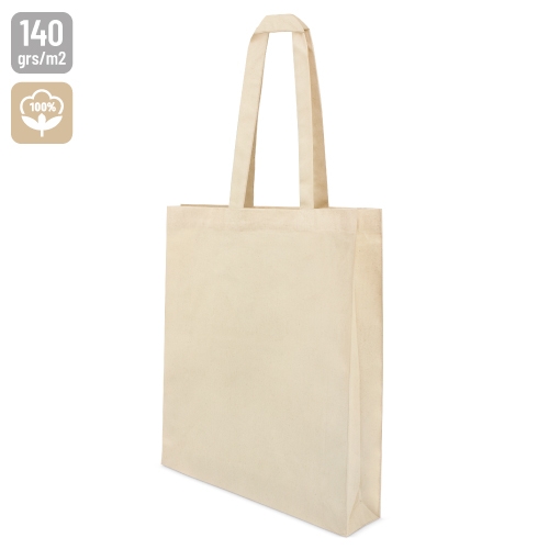 BOLSA DE ALGODON "OCEANO" BEIGE