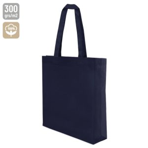 BOLSA DE ALGODON CANVAS "DELHI" MARINO