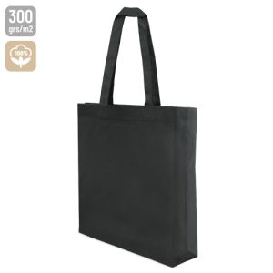 BOLSA DE ALGODON CANVAS "DELHI" NEGRO