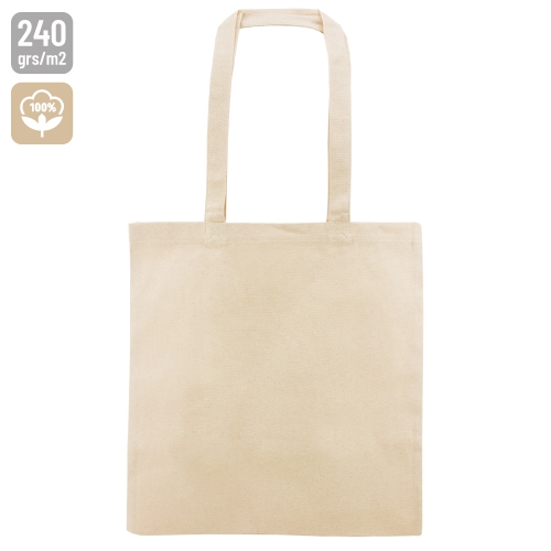 BOLSA DE ALGODON "LONDON" PIEDRA