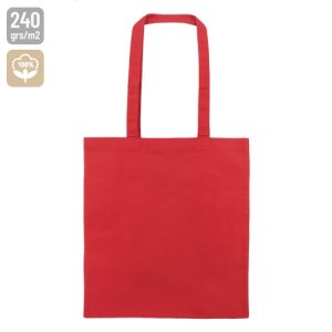 BOLSA DE ALGODON "LONDON" ROJO