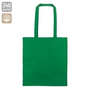 BOLSA DE ALGODÓN "LONDON" VERDE