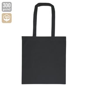 BOLSA DE ALGODON "YORK" NEGRO