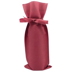 BOLSA NON WOVEN BOTELLA "MANTUA" BURDEOS