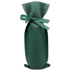 BOLSA NON WOVEN BOTELLA "MANTUA" VERDE