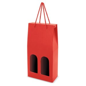 CAJA DE CARTON LUXE 2 PCS MESEGUERA ROJO