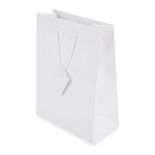 BOLSA REGALO PAPEL BLANCO NUCLEAR