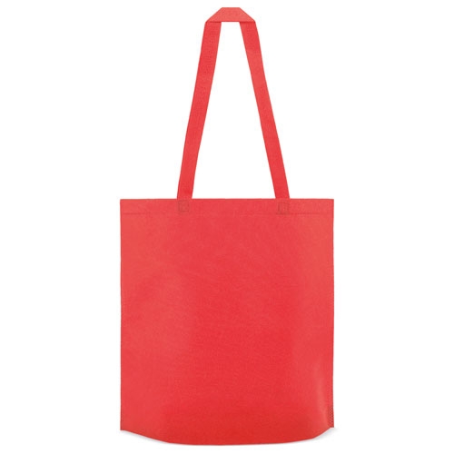 BOLSA DE ANCHO FONDO "SHOP" ROJO