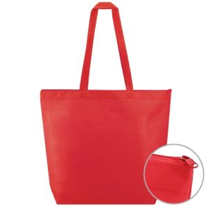 BOLSA NON WOVEN "RUTH" ROJO